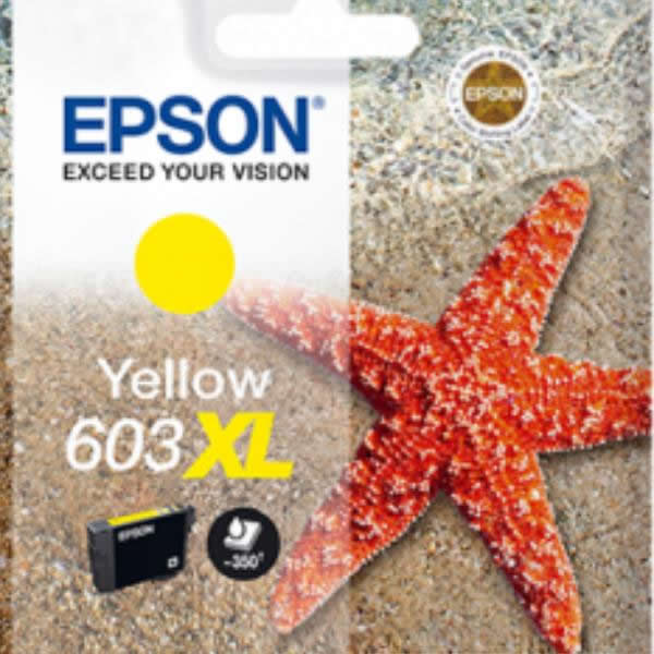 Epson Amarilla 603xl Estrella De Mar Blister